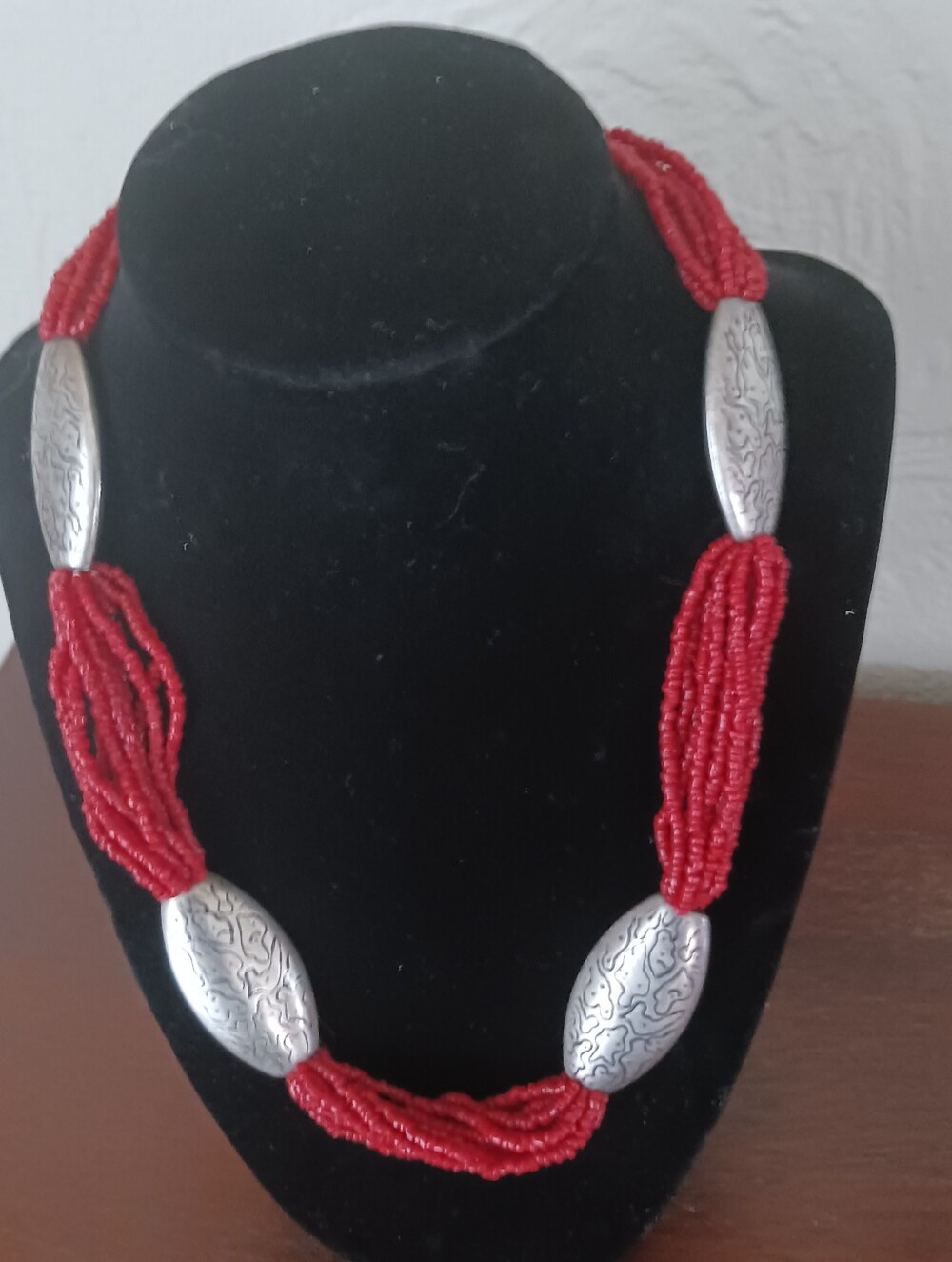 Red Bead Necklace